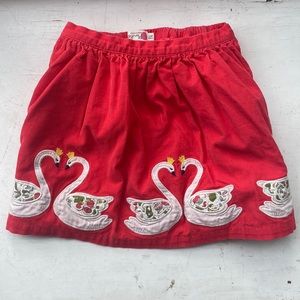 Great condition corduroy mini Boden girls skirt.